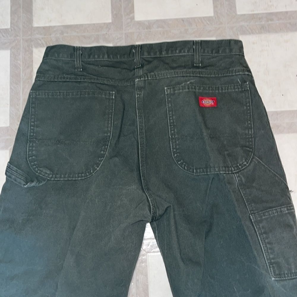 EXCELLENT CONDITION MEN’S 36x32 DICKIES RELAXED FIT CARPENTER DUCK JEAN - Picture 9 of 9